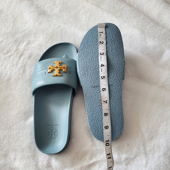 ⭐️LAST ONE⭐️SIZE 8🎉HOST PICK!🥳 NEW! TORY BURCH EVERLY ANATOMIC CLOUD SLIDE - Picture 12 of 15